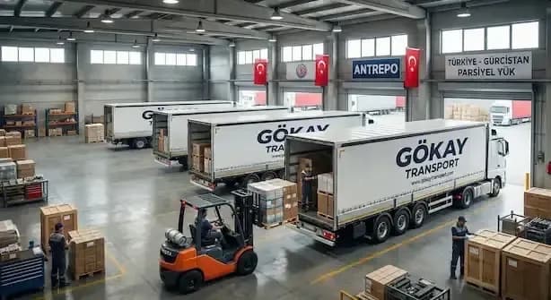 Gürcistan parsiyel nakliye - Gökay Transport
