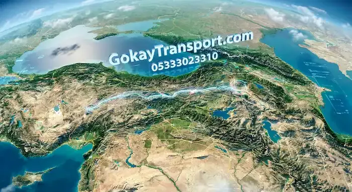 Ermenistan nakliye haritası