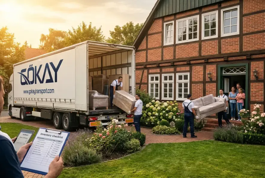 Gökay Transport uluslararası evden eve nakliyat TIR filosu
